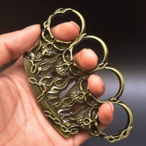 Poing américain Bracelet bague poing de tigre à quatre doigts Will-O'-the-Wisp
