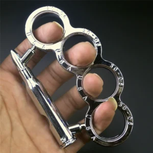 Couteau balle poing dunk véhicule équipement quatre doigts poing américain