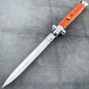 Couteau stiletto à cran d'arrêt 13 pouces