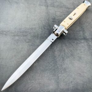 Couteau stiletto à cran d'arrêt 13 pouces