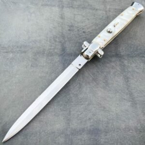 Couteau stiletto à cran d'arrêt 13 pouces
