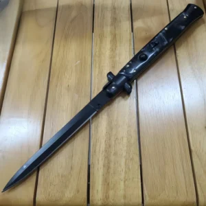 Couteau stiletto à cran d'arrêt 13 pouces