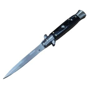 Couteau automatique italien de poche – lame noire