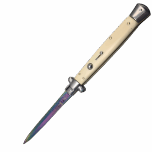 Couteau stiletto à cran d'arrêt 13 pouces