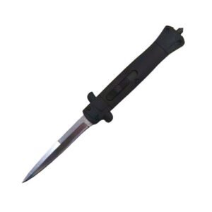 9 Inch Noir Stiletto OTF