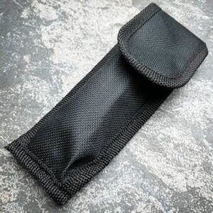 Couteau automatique italien à lame kris – manche bleu