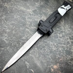 Couteau stiletto à cran d'arrêt 9 pouces