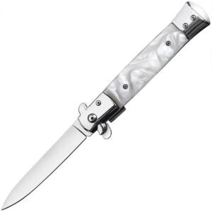 Couteau stiletto à cran d'arrêt Couteau stiletto pliant classique – style italien