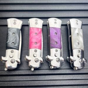 Couteau stiletto à cran d'arrêt mini