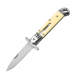 Couteau stiletto à cran d'arrêt couteau stiletto Folding Set Couteau Cran d’Arrêt Italian Style