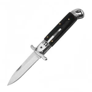 Couteau stiletto à cran d'arrêt couteau stiletto Folding Set Couteau Cran d’Arrêt Italian Style