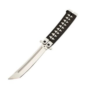 Samurai-Style couteau papillon couteau papillon - Noir