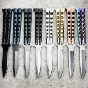 Couteau papillon Helix balisong de 5,25 pouces