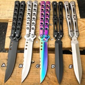 Couteau papillon Renegade 9 pouces en acier inoxydable