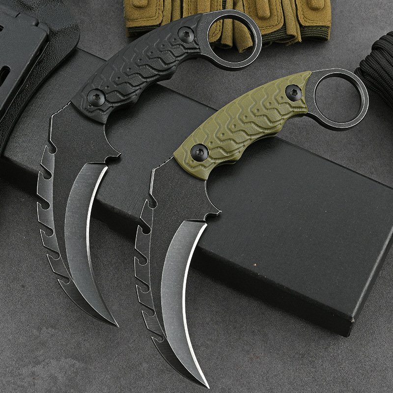 03725607-7df2-44f4-98da-be34f4169486.jpeg The Qilin Has Small Straight Talons Karambit Knife