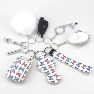 Personal Defense Keychain Popular Self-Defense 10-Piece Set