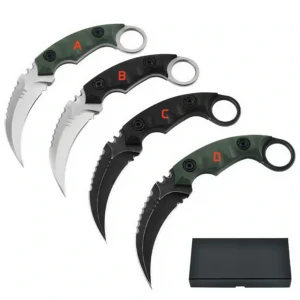 Karambit Knife Shadow Small Claw Knife Claw Knife Self-Defense Knife Machete