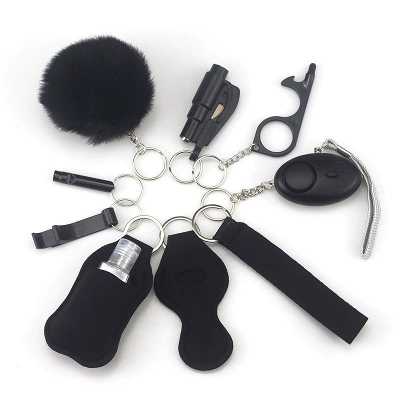 3-2.jpg Personal Defense Keychain Popular Self-Defense 10-Piece Set