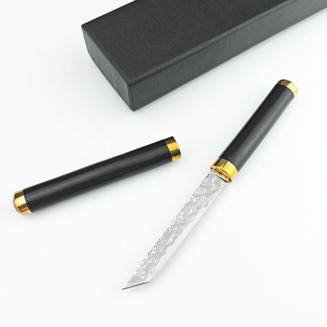 4d92749b-79fb-4ae9-abc5-27f2f82fe038.jpeg (D89) The Magical Medicine Brush Is A Great Damascus Fixed Blade Knife
