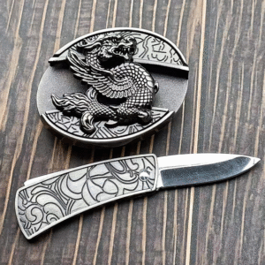Scorpion knife buckle belt buckle knife