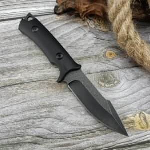 Stones Wash The Wind And Clouds Straight Fixed Blade Knife