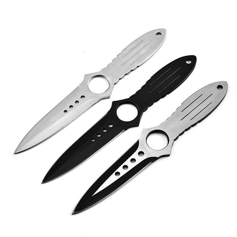 9732854715_1832289700.jpg Skeleton knfie with Ring Handle – Outdoor Camping Utility Knife