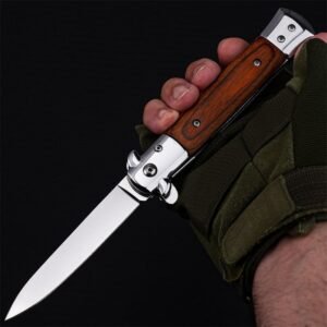 Classic Italian Stiletto Folding Knife