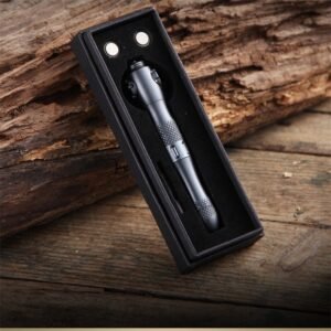 Multi-function Spinner Self Defense Tactical Pen Flashlight Emergency Glass Breaker Outdoor Survival EDC Tools