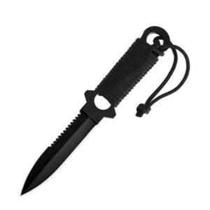 Outdoor small straight knife camping tactical diving hunting knife high hard skeleton knife