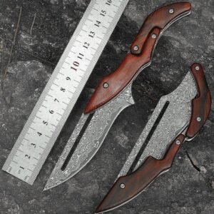 Damascus Steel Magic Transformable mechanical knife​