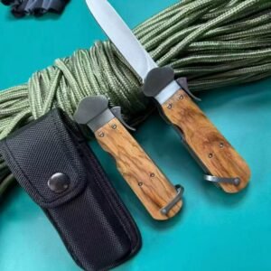 German Paratrooper Gravity Knife with Canopy Cutter