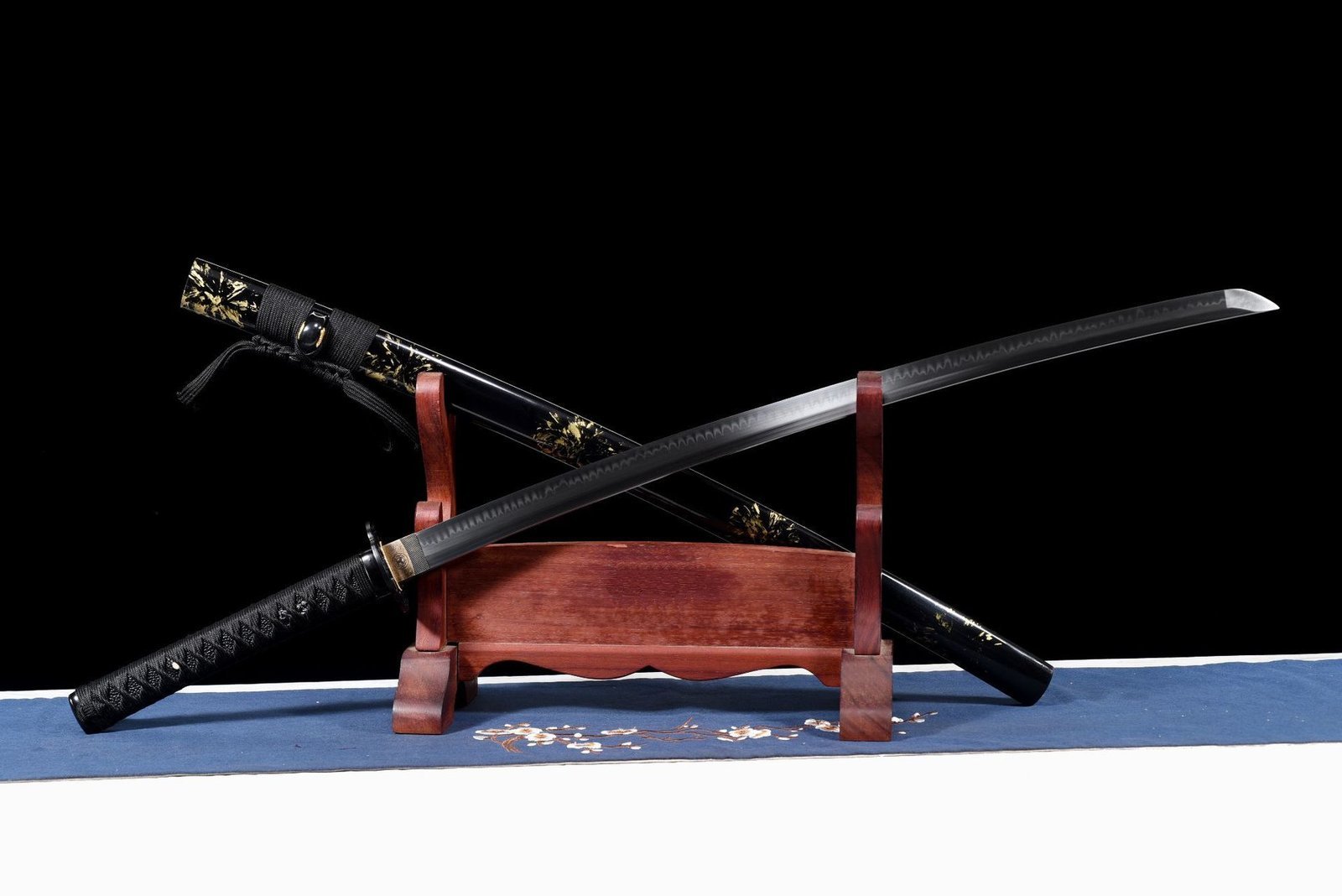 f17c7349-6e3a-419a-ab3a-8ee239370e36.jpeg Black Dragon Wave Samurai Fixed Blade Knife