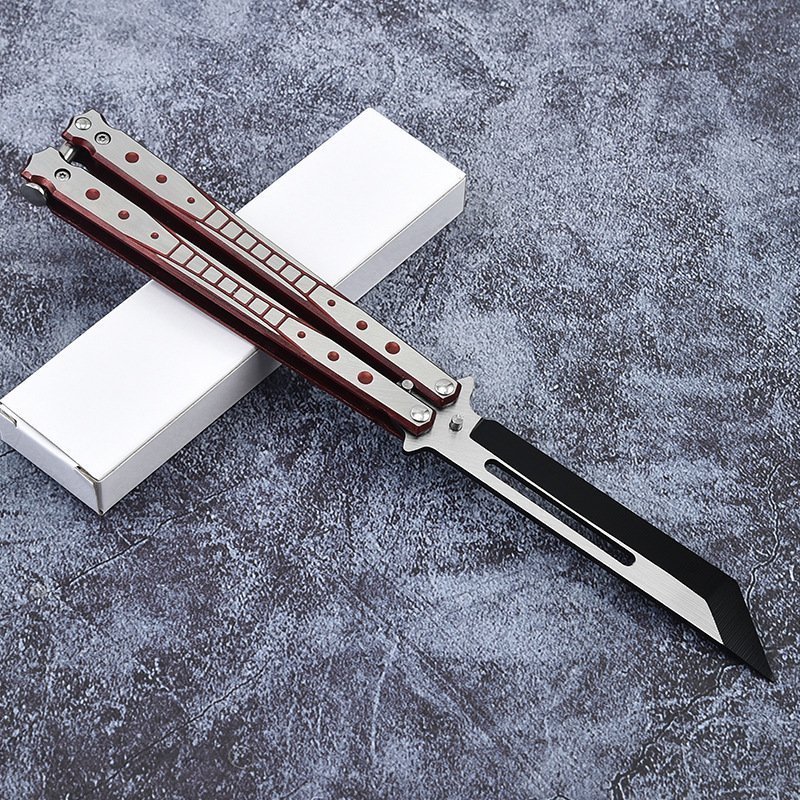 主图-04.jpg Balisong Butterfly Trainer Knife