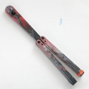 Butterfly Knife Jenny Fancy Plastic Knife Training Folding Knife Squid