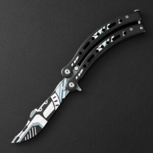 CSGO Butterfly Slaughter BALISONG Trainer Knife Upgraded