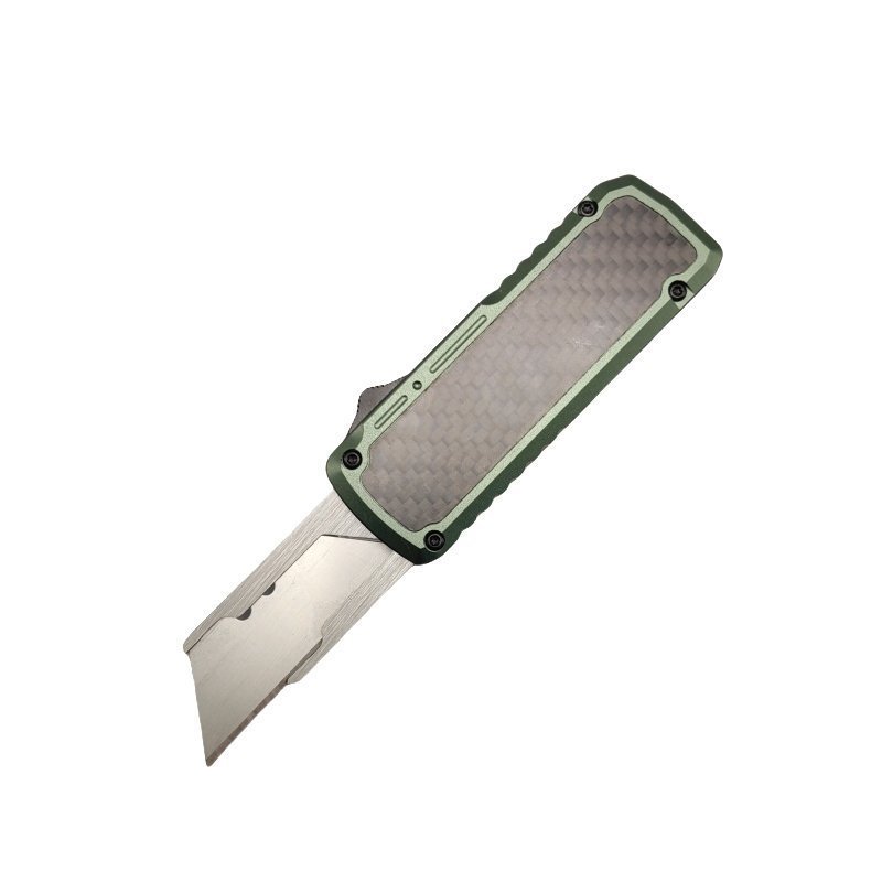微信图片_20250509144012_副本.jpg Carbon Fiber Handle Box Cutter --Green